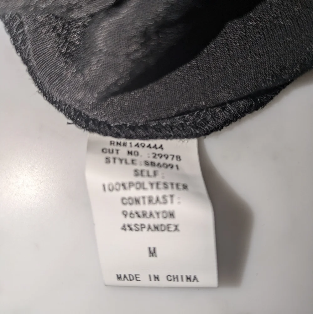 Black Ruffle Top - Picture 8 of 11